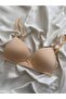 Cotton Combed Cotton Wire-Free Unpadded Gatherer Bra - 4