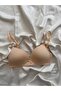Cotton Combed Cotton Wire-Free Unpadded Gatherer Bra - 3