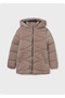 Girl's Long Coat Brown - 4