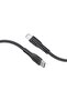 Super-Flexible 60W USB-C to USB-C Fast Charging Cable (3M) - Black