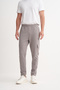 Slim Fit Scuba Fabric Cotton Sweatpants with Pockets - 2