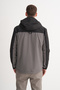 Regular Fit Micro Fabric Dynamic Coat - 4