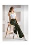 Modal Fabric Grass Palazzo Pants - 2