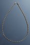 Steel Italian Cube Rectangle Chain Necklace 3 mm Gold Color |   Non-Tarnishing, Unisex, 2-Year Warranty - 5