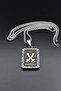 Hz. Ali Zulfiqar Sword Necklace Stainless Steel Chain 3mm 902471 - 6