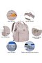 17 Inch Laptop Backpack Waterproof with USB Port & RFID Pockets, Large Capacity, Black - 6