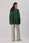 Tricot Cardigan with Bow Detail - 8