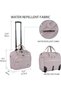 Laptop Bag Women with Wheels, 15.6 Inch Rolling Briefcase for Women, Water Repellent Overnight Rolling Computer Bag with RFID Pockets for Travel Business Work School, Light Dusty Pink - 2