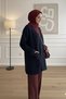 40840 - Stylish Comfortable 4-Button Angora Women's Knitwear Long Cardigan - 4