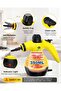 Handheld Steam Cleaner, 1050W, 350ml, 9 Accessories (Yellow) - 4