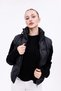 Black Women's Vest Winter Filled Lace-Up 2026 - 7