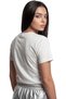 ''Reverse'' Y2K Metallic Lettering Printed 100% Cotton Relaxed Fit Premium Women's T-Shirt - 3