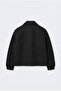 Men's Relax Fit Cashmere Coat Black - 2