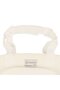 Unisex Ecru Cream Blue Good Night Corded Fabric Care Bag with Teddy Bear - 3