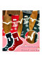 Magnetic Holding Hands Christmas Stocking – Red - 3