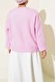 Standard Size Striped Oversized Sweater - 3