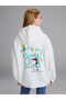 Esvab • Modern & Distinctive Hooded Snoopy Printed Thick Sweatshirt for Girls - 2