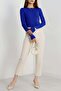 Crew Neck Finger-Looped Viscose Bodysuit - 2