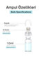 Applicator Serum Ampoule Applicator with 64 Titanium Needles 0.50 mm Dermaroller Skin Care Tool - 3