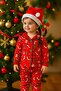 Red Christmas Themed Unisex Pajama Set – Ages 3-6 – Soft and Comfortable Fabric - 2