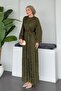 Maysa Evening Dress Khaki