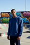Men's Crew Neck Raglan Sleeve Oversized Pattern Sweatshirt Functional Durable Quality Stylish - 3