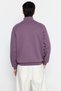 Men's Mock Neck Zippered Standard Sleeve Regular Fit Sweatshirt Functional Durable Comfortable - 6