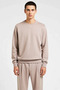 Men's Plain Crew Neck Low Armhole Long Sleeve Sweatshirt Functional Durable Quality Stylish - 5