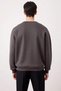 Men's Crew Neck Low Sleeve Oversized Thick Embroidered Sweatshirt Functional Durable Sports - 6