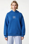 Women's Hooded Low Arm Geometric Pattern Oversized Knitted Sweatshirt Functional Durable - 5
