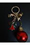 Christmas Keychain Christmas Figures Mixed Charm Keychain Bag Ornament - 2