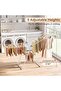 Foldable Clothes Drying Rack, Height-Adjustable, 28 Rods, White - 6