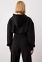 Women's Hooded Low Sleeve Zippered Knitted Sweatshirt Functional Durable Quality Aesthetic - 6