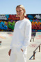 Women's Crew Neck Low Sleeve Regular Fit Knitted Sweatshirt Functional Durable Quality - 2