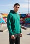 Men's Hooded Zippered Low Arm Long Sleeve Mold Sweatshirt Functional Durable Sports - 3