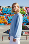 Women's Crew Neck Low Sleeve Regular Fit Knitted Sweatshirt Functional Durable Quality - 2