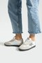 Women's Sneaker Lace-Up Half Star Detailed Sports Shoes Nuvon - White - 2