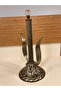 Paper Towel Holder Kitchen Bathroom Brass Antique Tinte Color - 4
