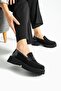 Women's High Sole Casual Loafer Vela - Black - 2