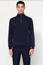Men's Mock Neck Zippered Standard Sleeve Regular Fit Sweatshirt Functional Durable Comfortable - 5