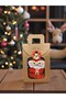 4 Pieces Christmas Gift Socks Inside Kraft Bags Mixed Christmas Pattern New Year Gift - 3