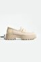 Women's High Sole Casual Loafer Vela - Beige - 6