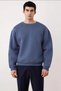 Men's Crew Neck Low Sleeve Oversized Mold Sweatshirt Functional Durable Quality Stylish - 5
