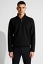 Men's Mock Neck Zippered Standard Sleeve Fleece Sweatshirt Functional Durable Quality Sports - 5