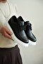 Kb-X6 Black Leather Casual Men's Shoes - 2