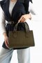 Valerie Model Suede Cream Women's Hand and Shoulder Bag - 2