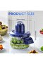 Waves Digital Electric Grape Peeling Machine Automatic Small Fruit Peeler (Blue) - 2