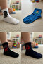 4-Pack Squid Game Patterned Children's Socks - Cotton Soft Textured Children's Sock Set