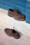 Delfino Brown Suede 100% Genuine Leather Men's Classic Casual Shoes - 5