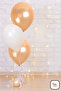 Metallic Salmon Balloon Background and Venue Decoration Decoration Balloon - 3